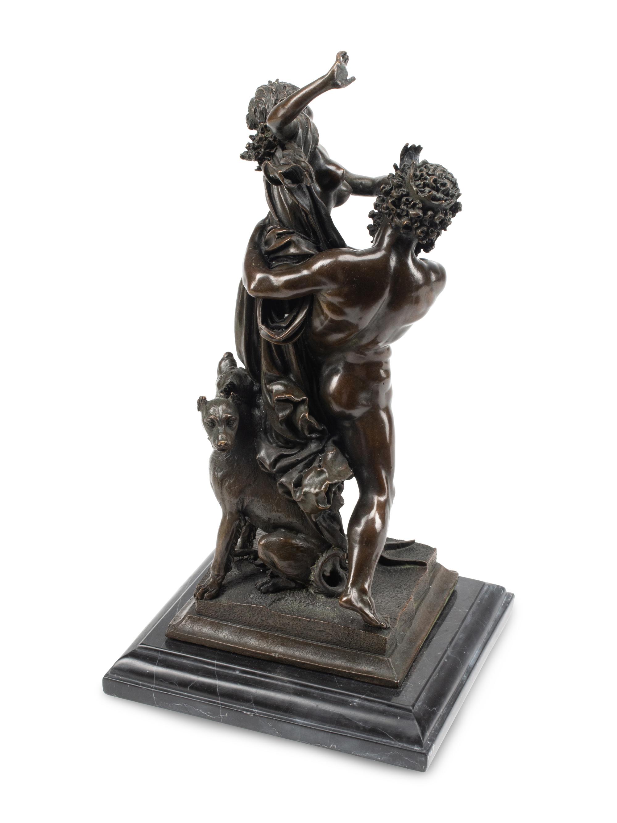 A Grand Tour Bronze Group
