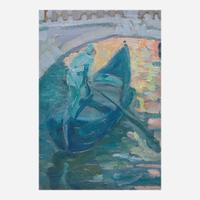 Jane Peterson (American, 1876–1965) Venetian Canal (Ponte dei Bareteri)
