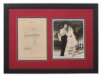 [Music] Hammerstein, Oscar, II, and Richard Rodgers, and Joan Roberts. Group of 2 Signed Items
