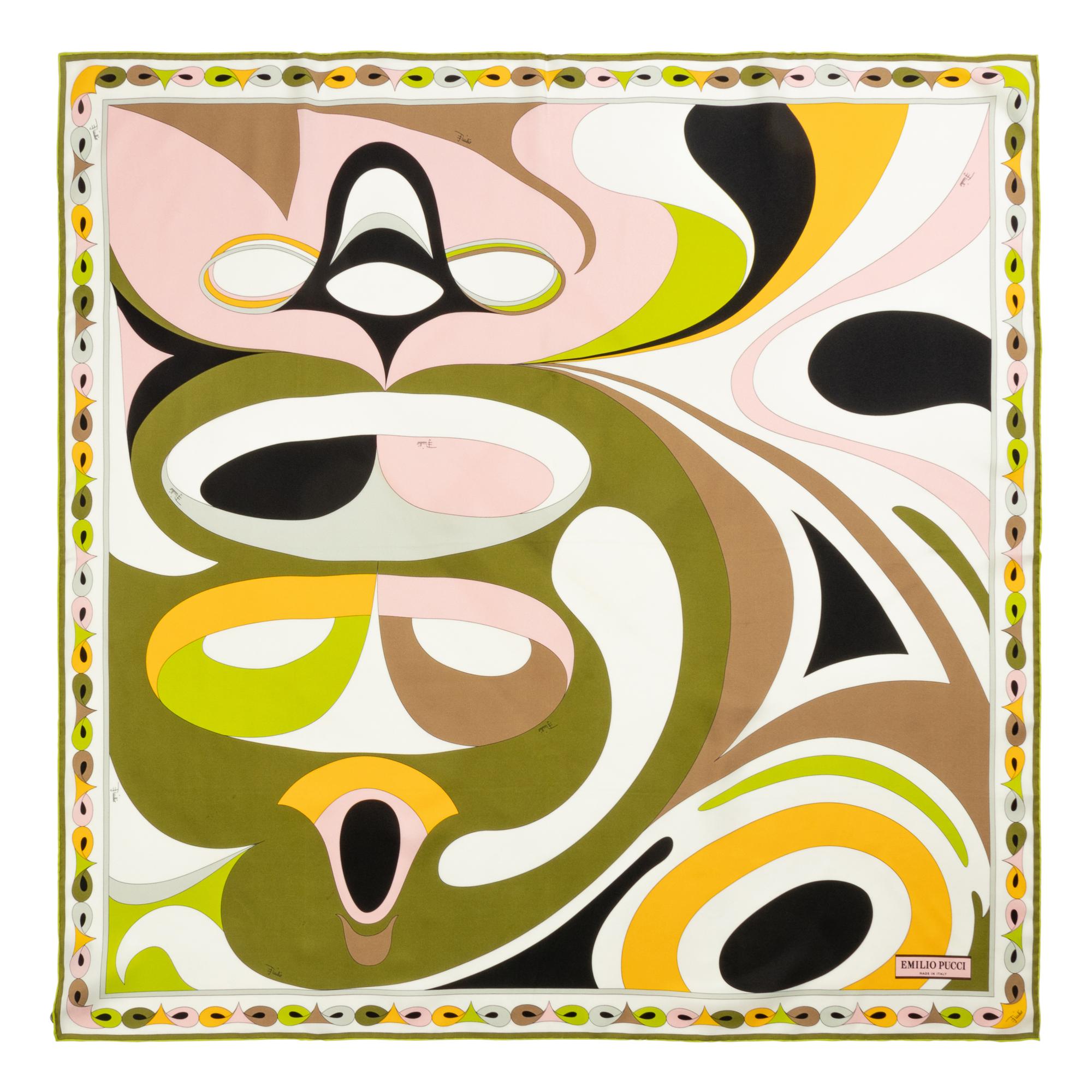 Six Emilio Pucci Scarves
