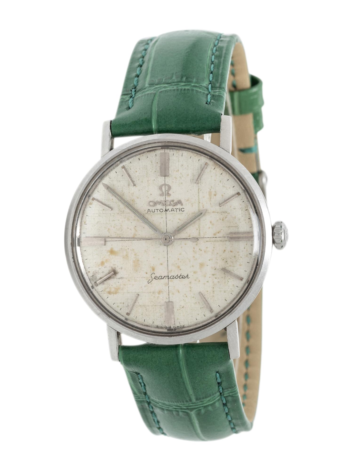 OMEGA, REF. 14765 SC-61 STAINLESS STEEL 'SEAMASTER' WATCH
