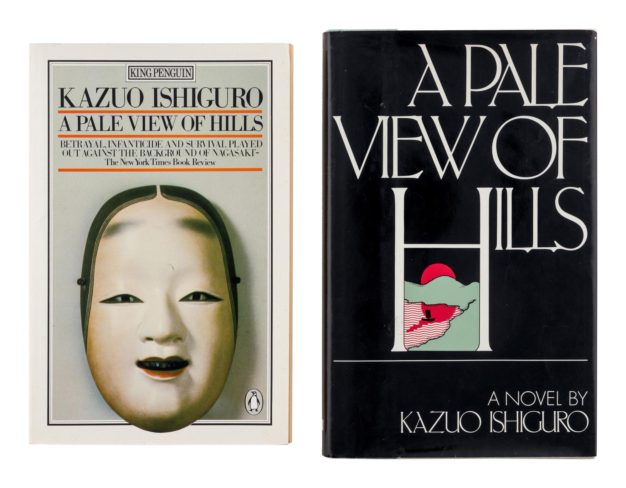 ISHIGURO, Kazuo (b. 1954). A Pale View of the Hills . New York: G.P. Putnam's Sons, 1982.