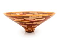 Three Turned Wood Bowls by Ray Allen