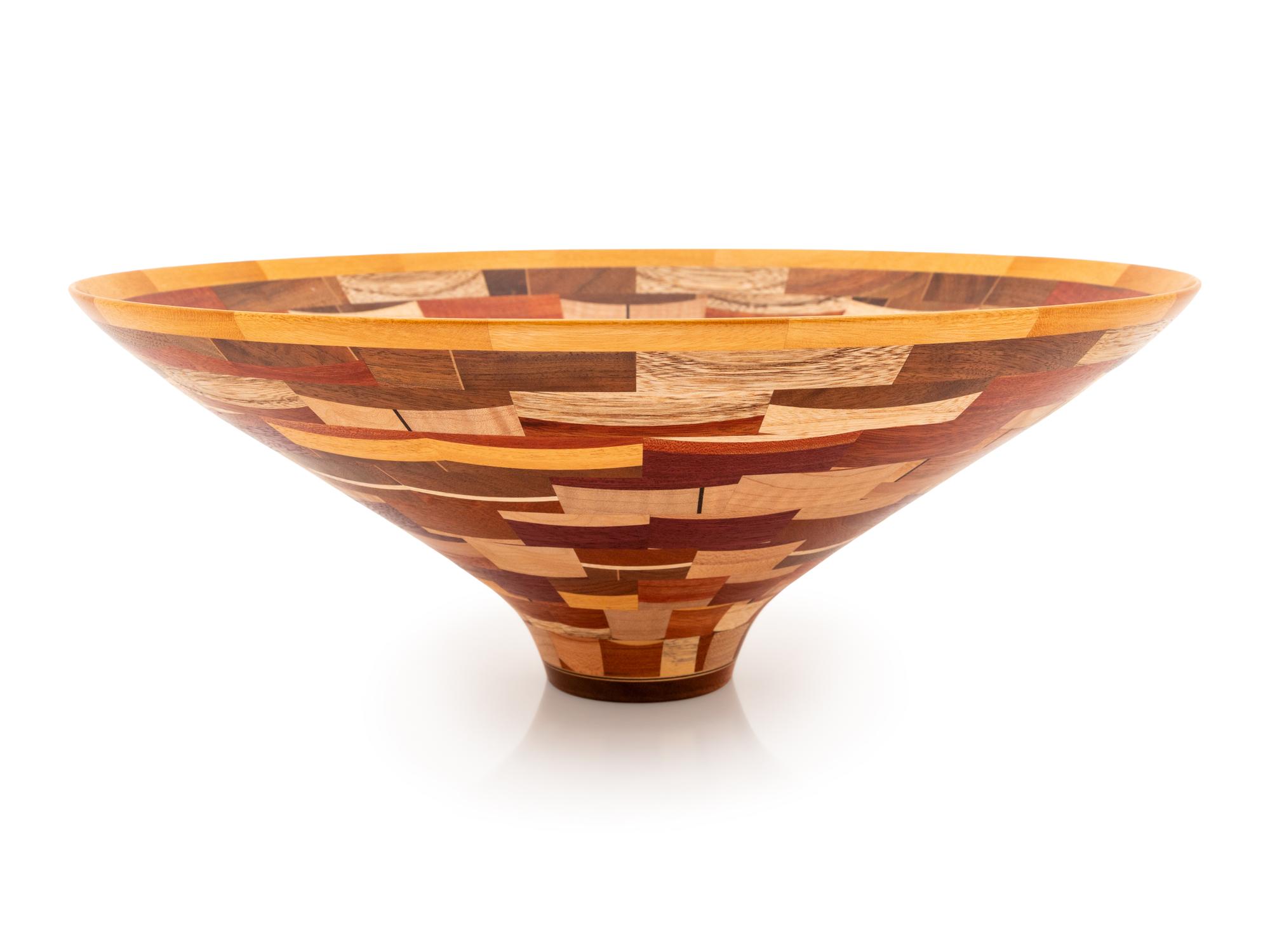 Three Turned Wood Bowls by Ray Allen