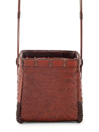 Two Japanese Bamboo Ikebana Baskets