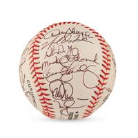 A 1997 St. Louis Cardinals Team Signed Autograph Baseball