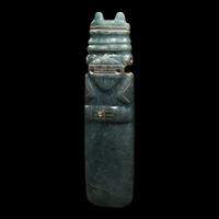A Costa Rican Jade Axe Pendant