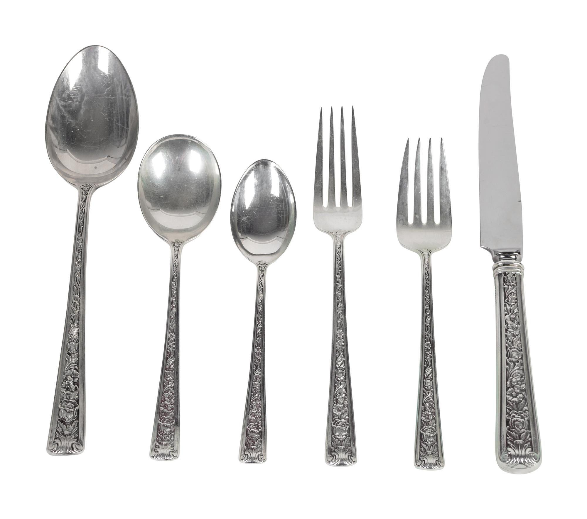 An American Silver Flatware Service — WATSON COMPANY, ATTLEBORO, MASSACHUSETTS