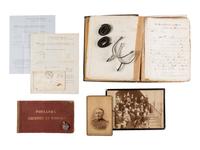 STARRING, William (1841-1889). An archive of letters, documents, and photographs relating to the noted Lakota lexicographer, 1860-1889. Over 100 items, various dimensions.