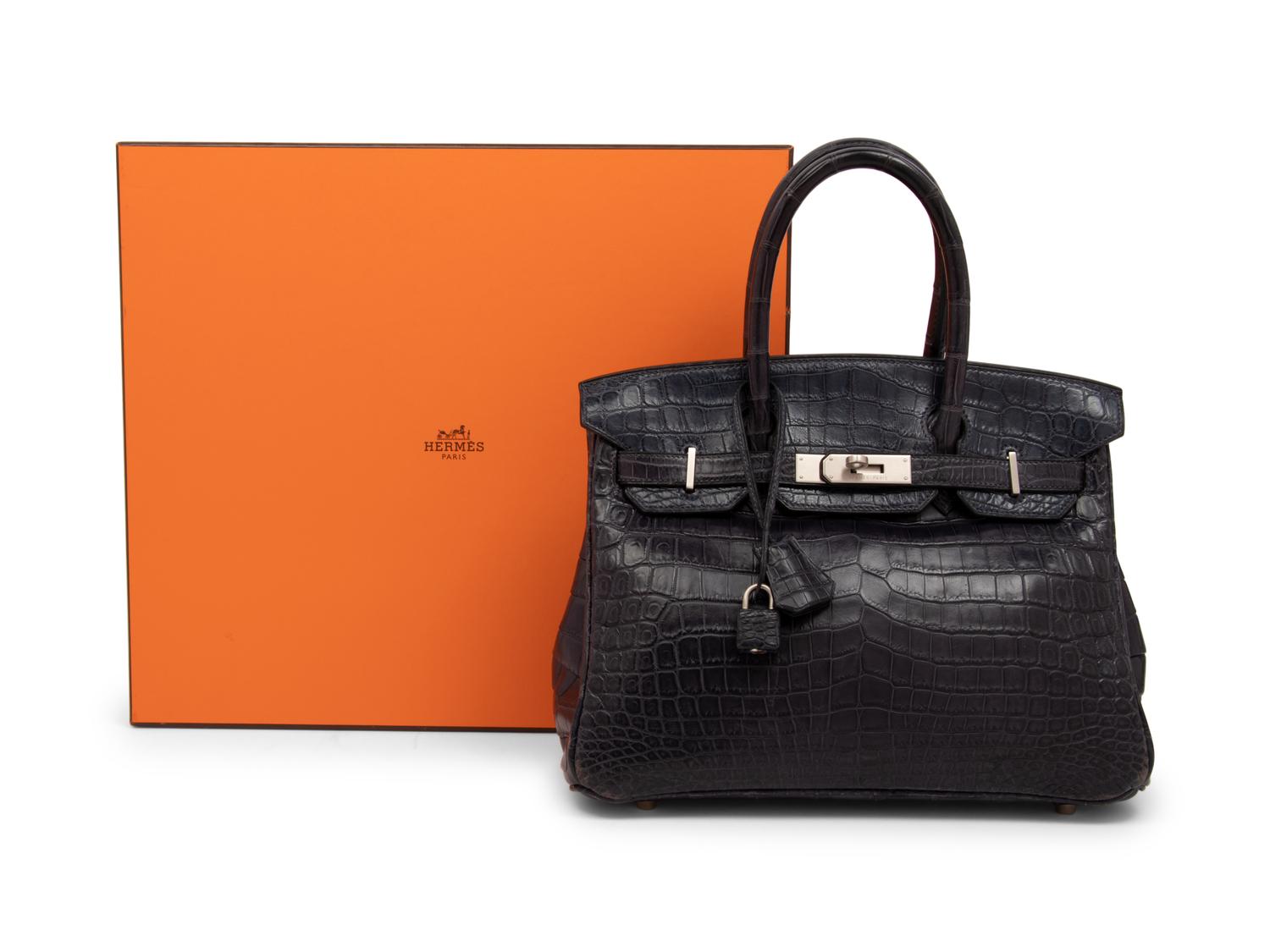 Hermès Birkin 30 in Matte Niloticus Crocodile, 2001