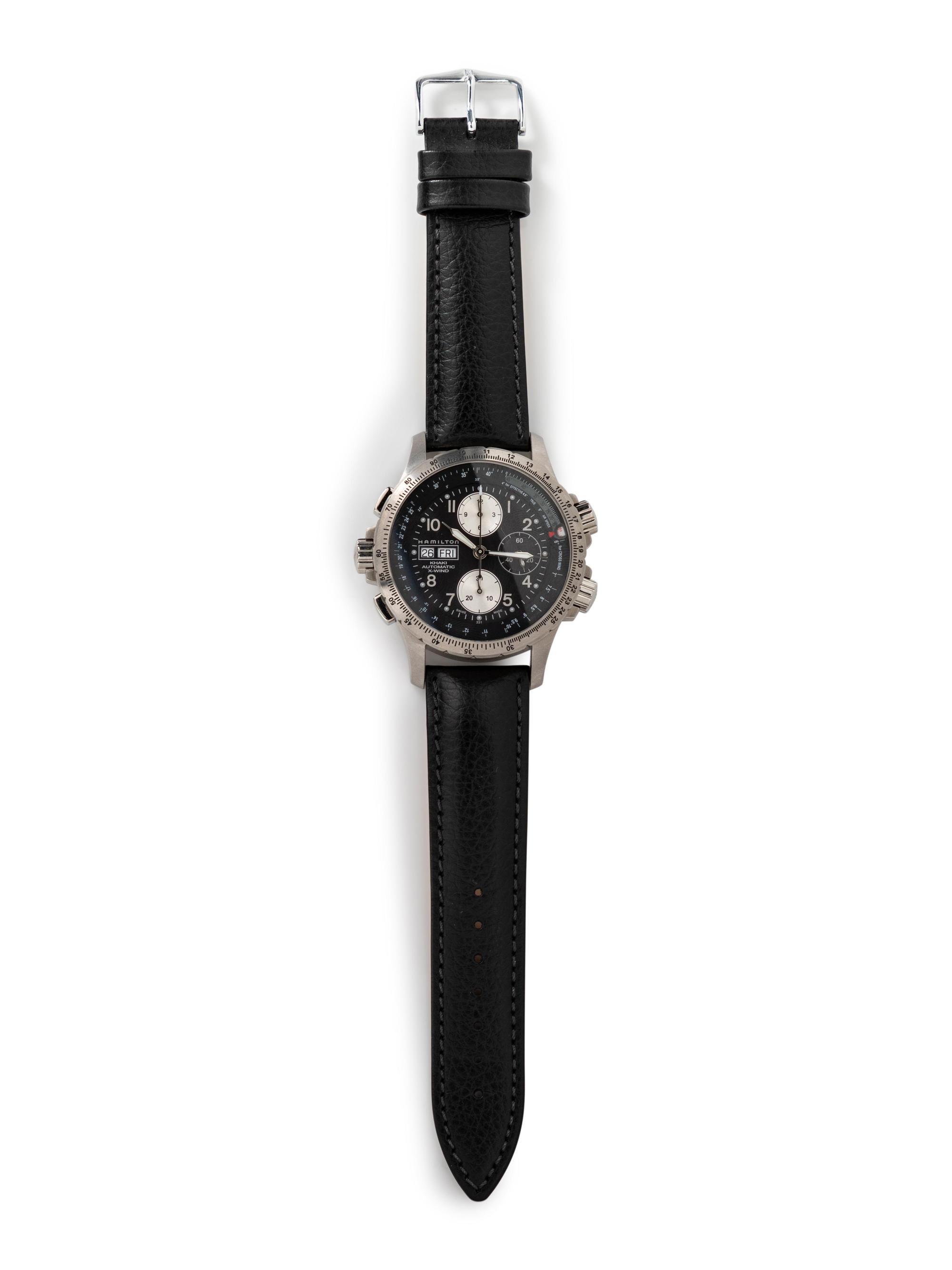 A Stainless Steel 'Khaki X-Wind' Wristwatch, Hamilton,