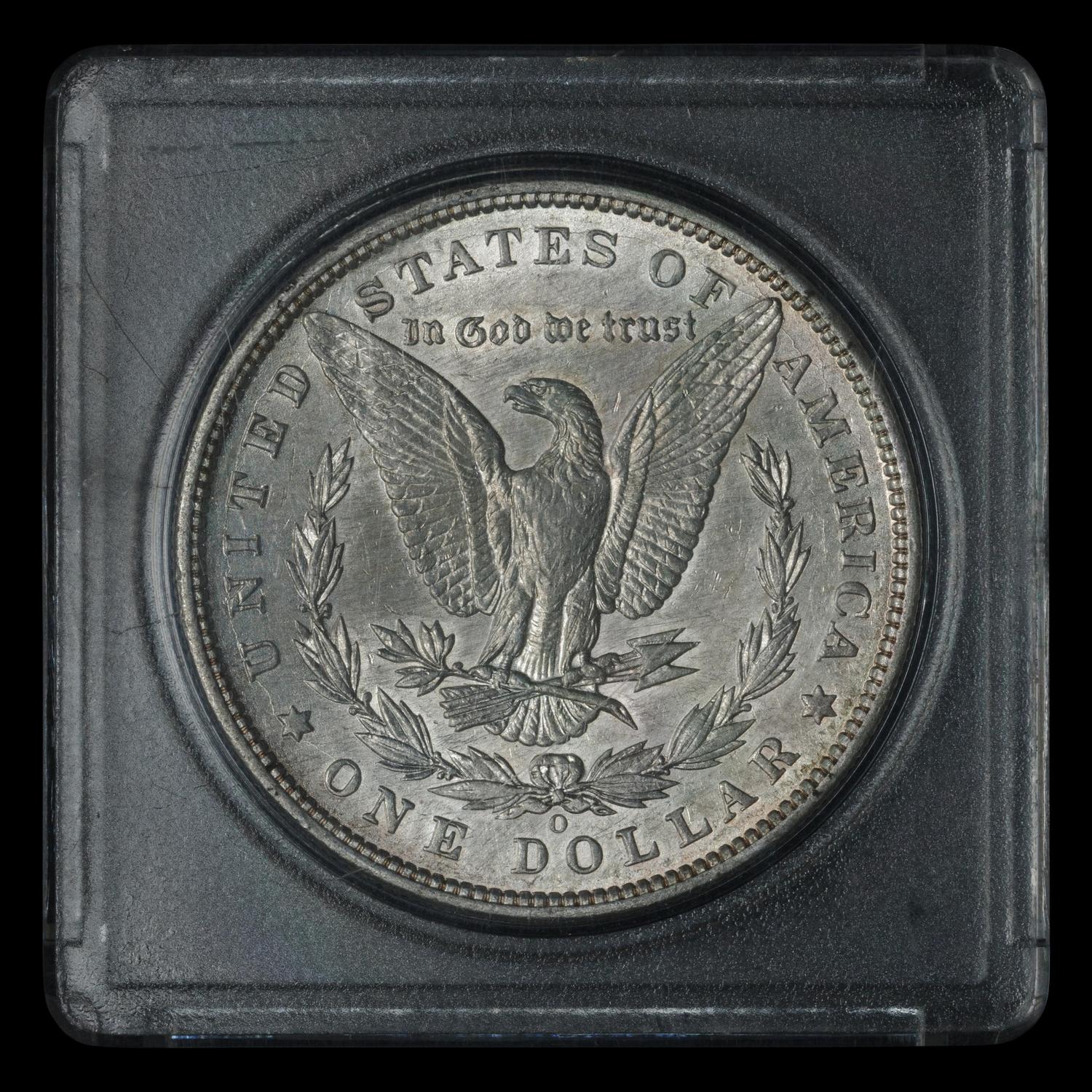 An 1897-O Morgan $1 Coin