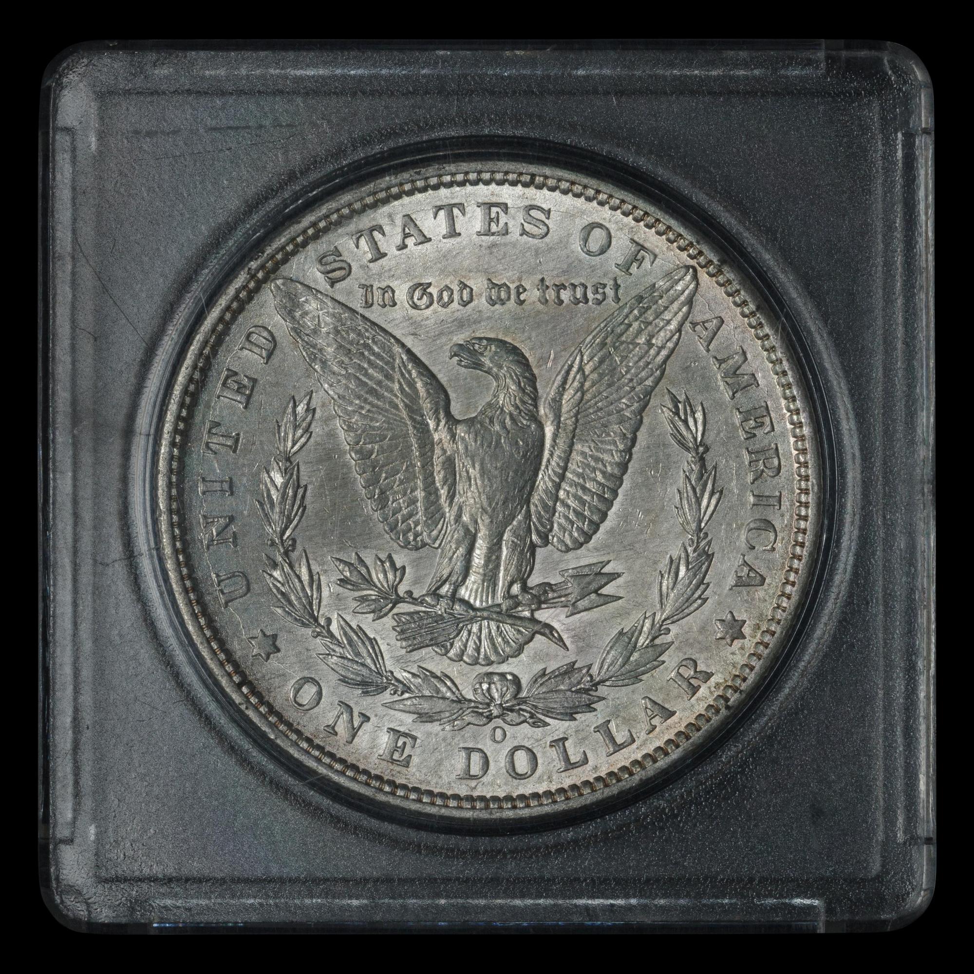 An 1897-O Morgan $1 Coin