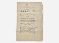 [Americana] [Franklin, Benjamin] Smith, John: The Epistle From Our Yearly-Meeting, for New-Jersey, and Pennsylvania...from the 27th of the Ninth Month, to the 2d of the Tenth Month, inclusive, 1760...