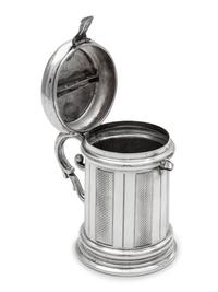A Russian Silver Tzedakah Box