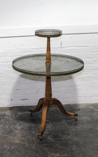 A Spanish Center Table, Simon Loscertales Bona Height 40 x diameter 28 inches. — 20TH CENTURY