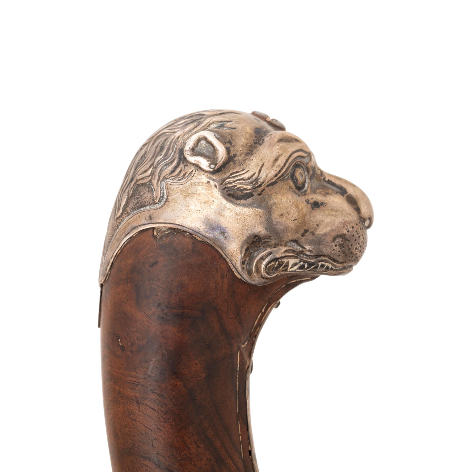 A Pair of Silver Mounted French Percussion Pistols