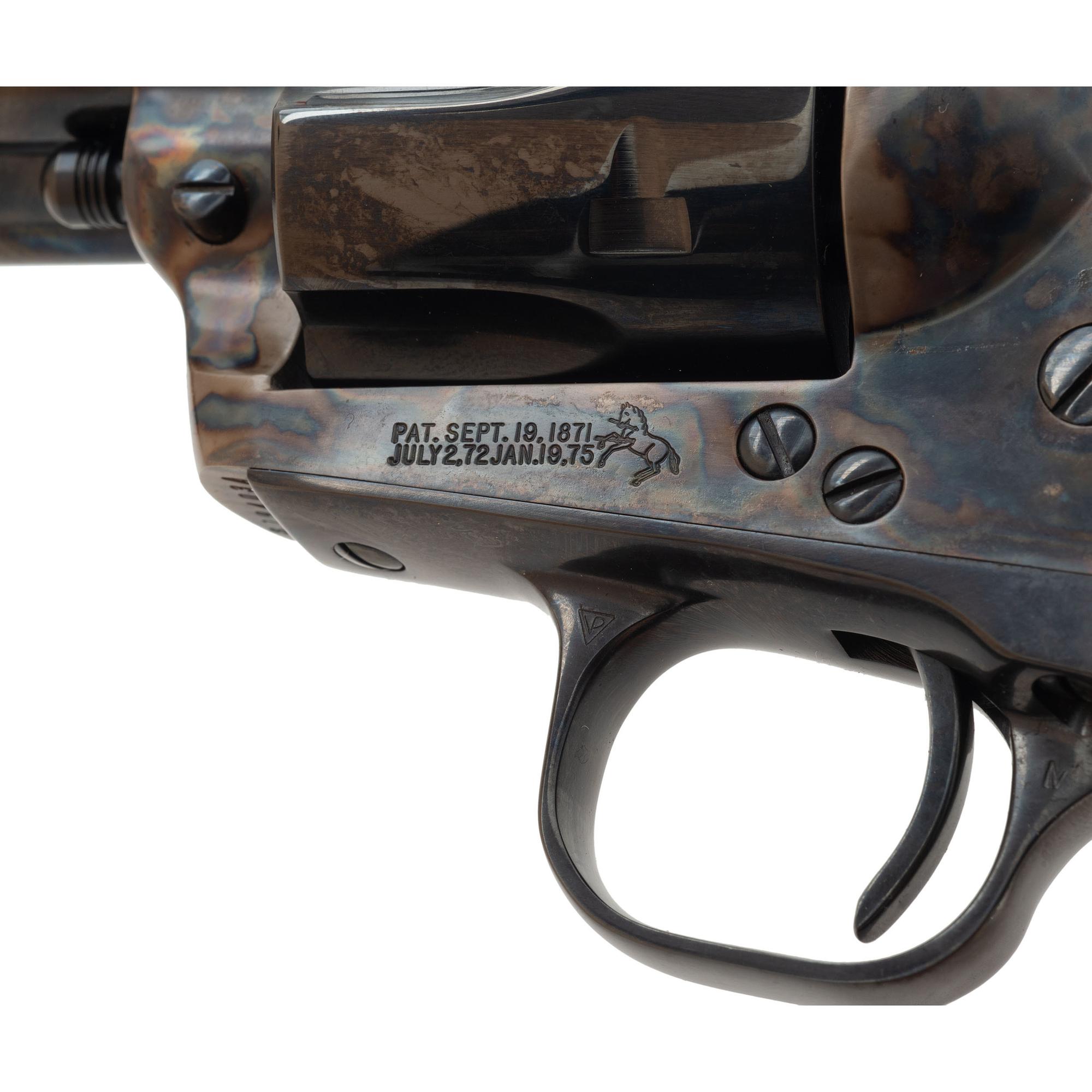 *Colt Single Action Army in Box with 4" Barrel and Dual Cylinder .45 Colt/.45 ACP