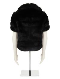 J. Mendel Fox Fur Short Sleeve Jacket