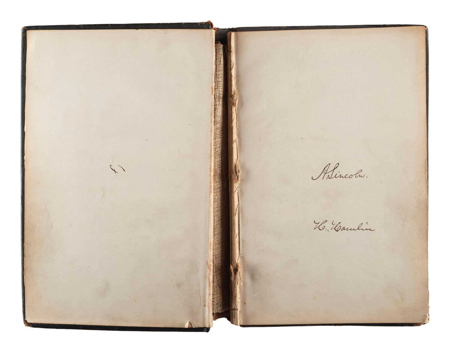 [LINCOLN, Abraham (1809-1865), DOUGLASS, Frederick (ca 1818-1895), and others - AUTOGRAPH ALBUM].