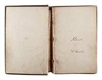 [LINCOLN, Abraham (1809-1865), DOUGLASS, Frederick (ca 1818-1895), and others - AUTOGRAPH ALBUM].