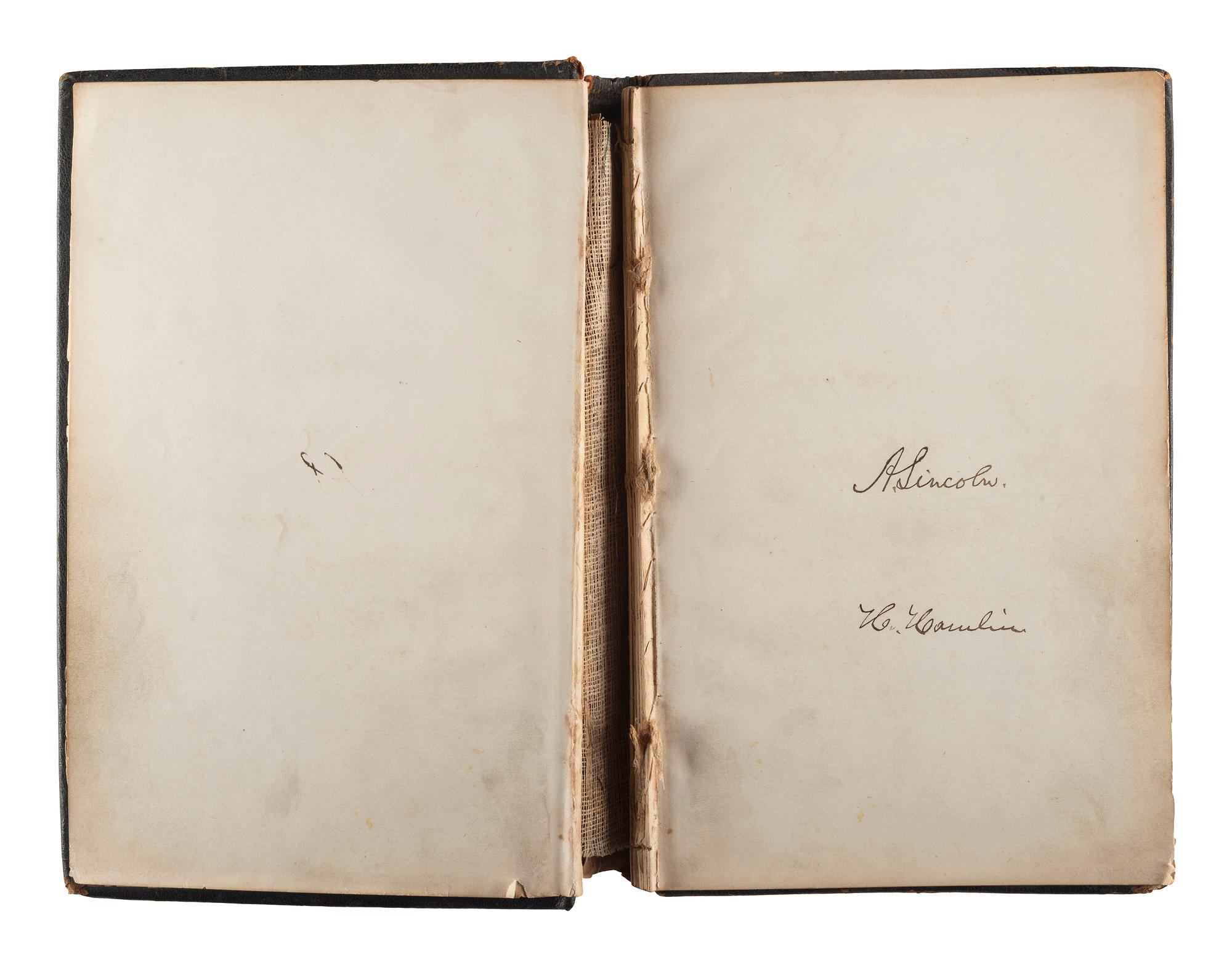 [LINCOLN, Abraham (1809-1865), DOUGLASS, Frederick (ca 1818-1895), and others - AUTOGRAPH ALBUM].