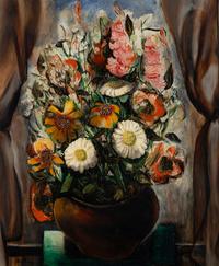 Moise Kisling (French/Polish, 1891-1953) — Fleurs , 1928