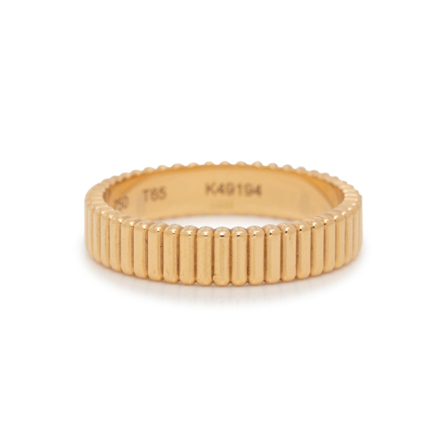BOUCHERON, YELLOW GOLD BAND