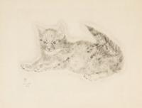 FOUJITA, TSUGOUHARA. 20 etchings from A Book of Cats. New York, 1930. One signed in pencil.