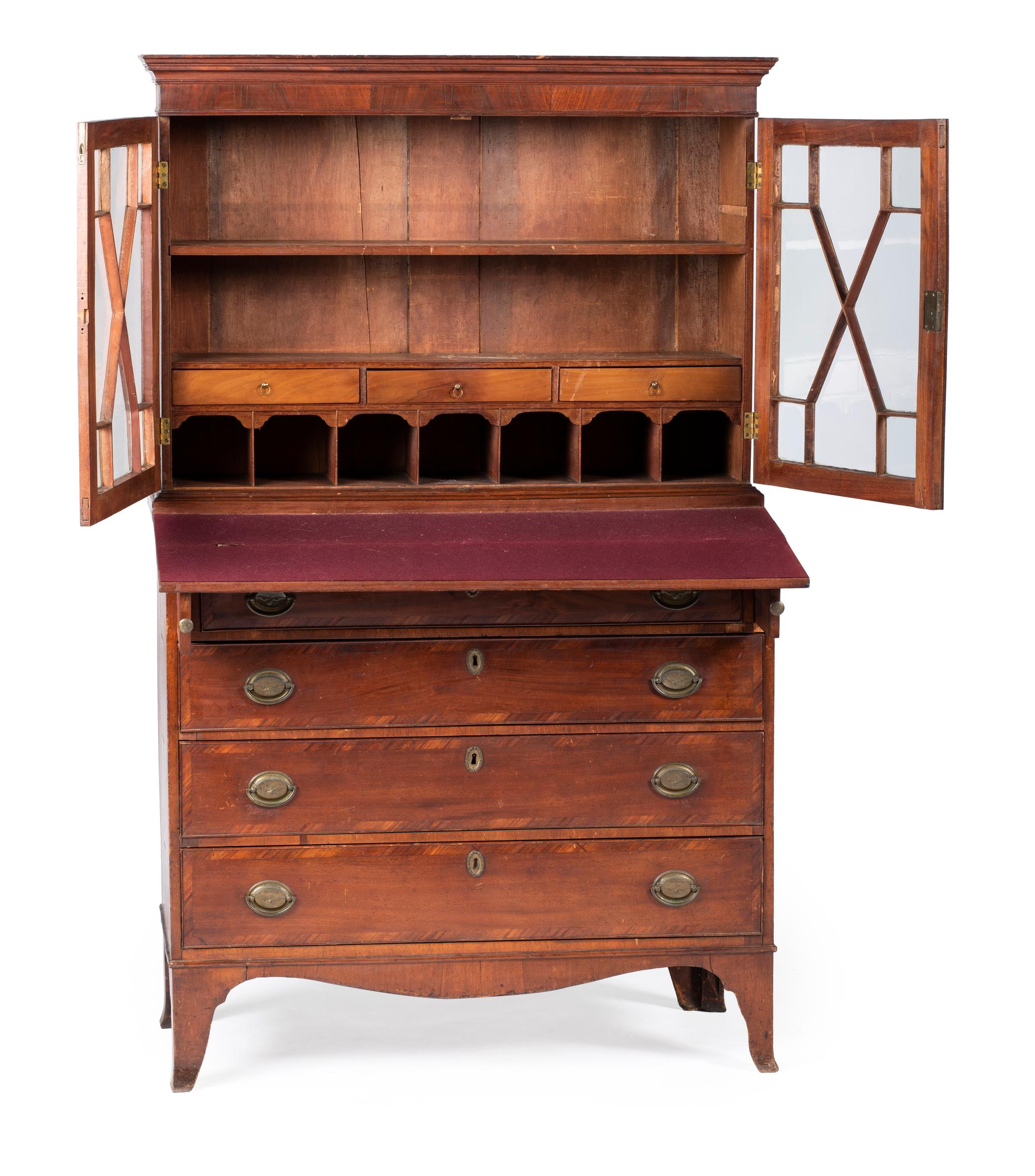 A Federal Mahogany Lady's Writing Desk