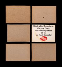 A Group of 48 1960s Post Cereal Baseball Cards Including Hall of Famers and Stars,