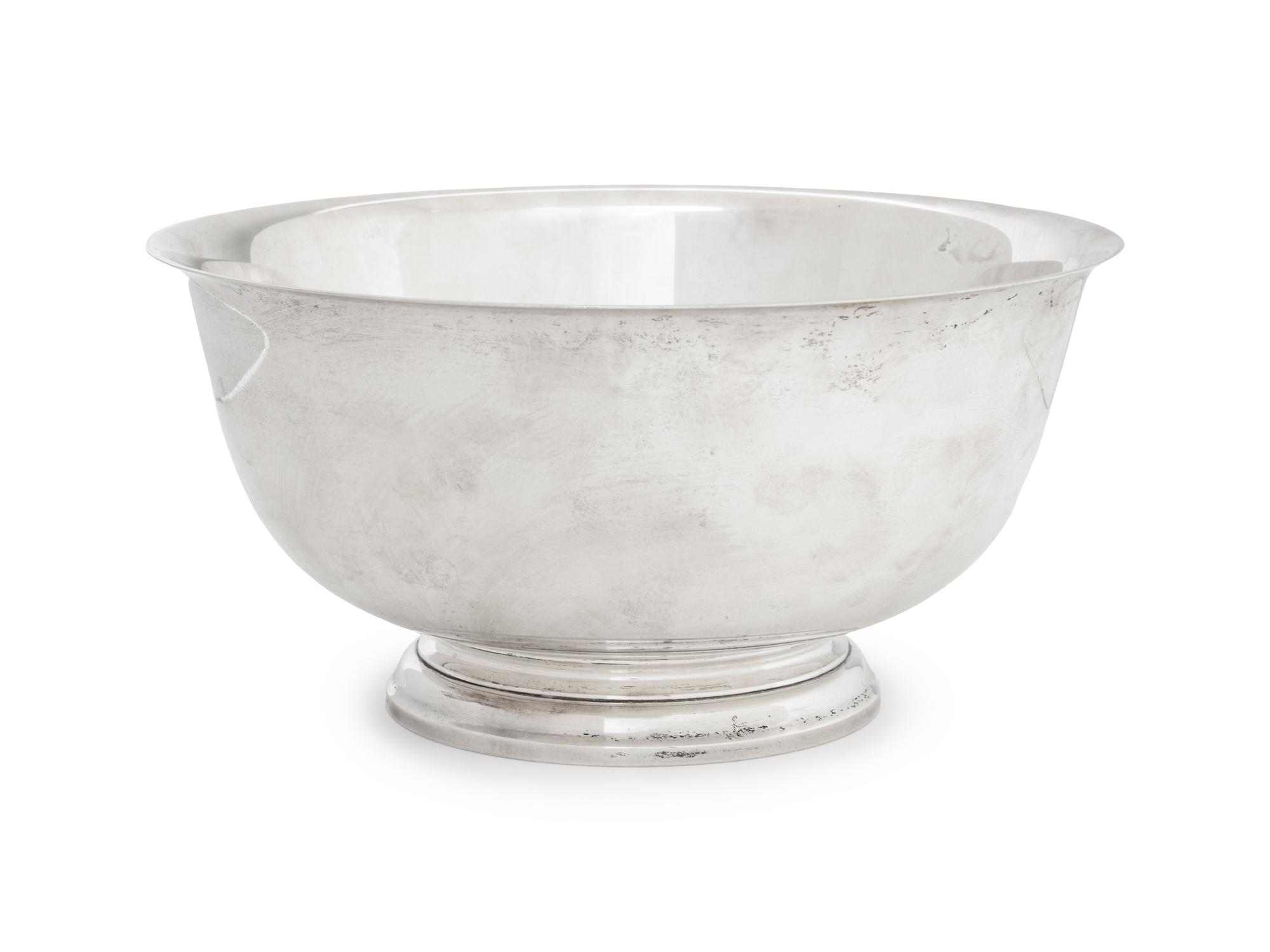 An American Silver Revere Style Bowl