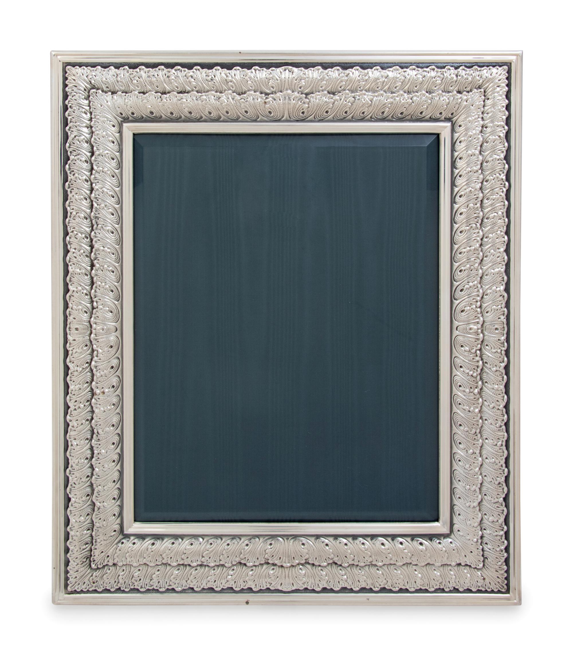 A Buccellati Silver Picture Frame