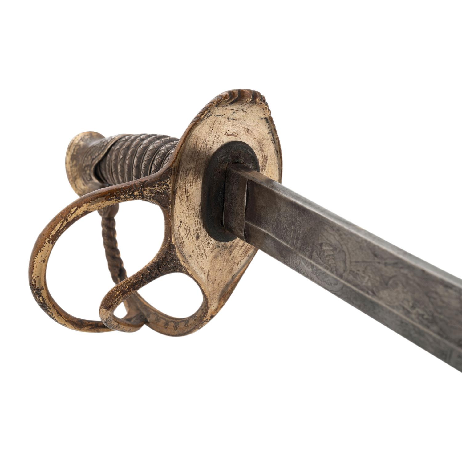 Caldwell Retailed Silver Gripped Model 1840 Cavalry Officers Presentation Sword to Col. (General) Hiram Berry - 4th Maine Vols. KIA at Chancellorsville with (2) CDVs and a Commemorative Coin