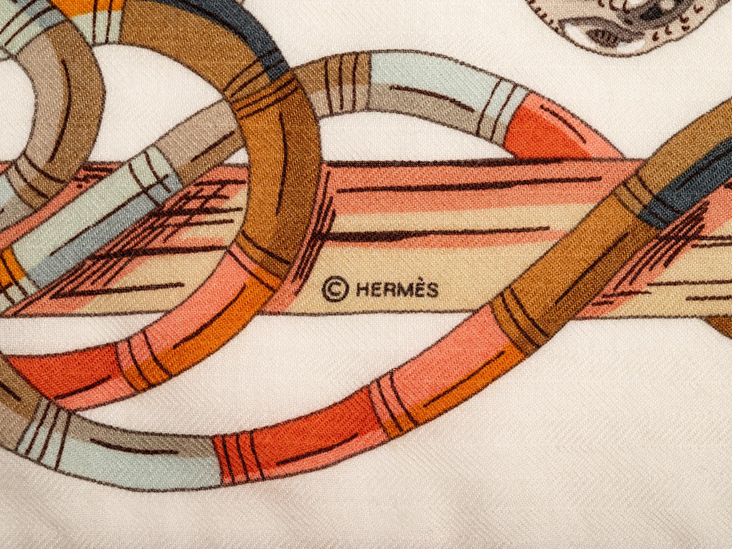 Hermès 140cm Cashmere/Silk Scarf