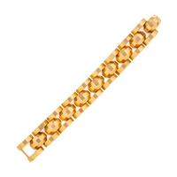 Yellow Gold Fancy Link Bracelet