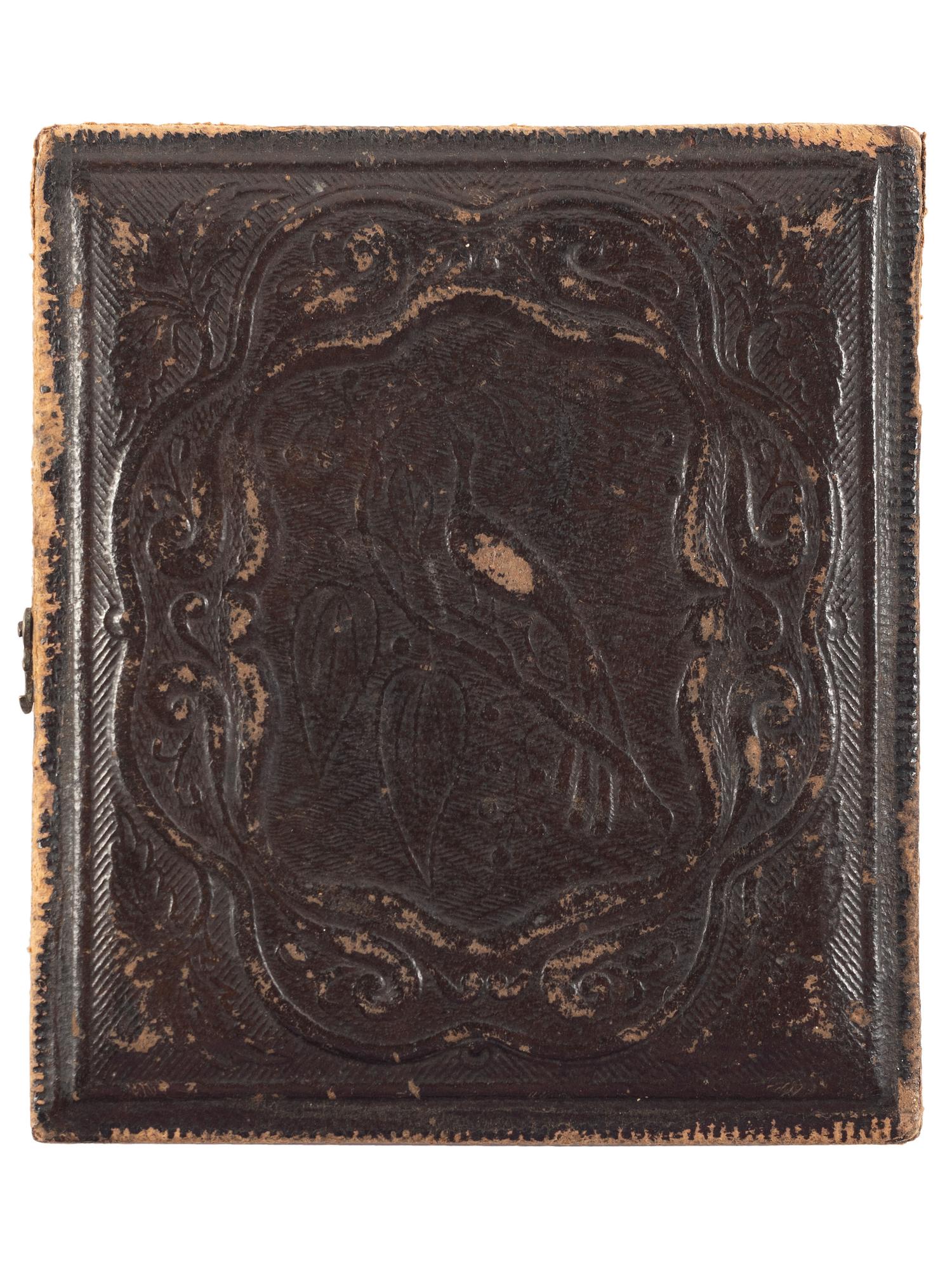 [EARLY PHOTOGRAPHY]. Sixth plate daguerreotype of a lovely African American woman. Ca 1850s.