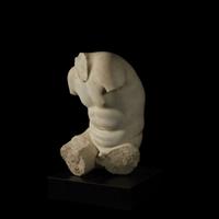ROMAN TORSO OF THE "SPINARIO" 1st Century BC-1st Century AD