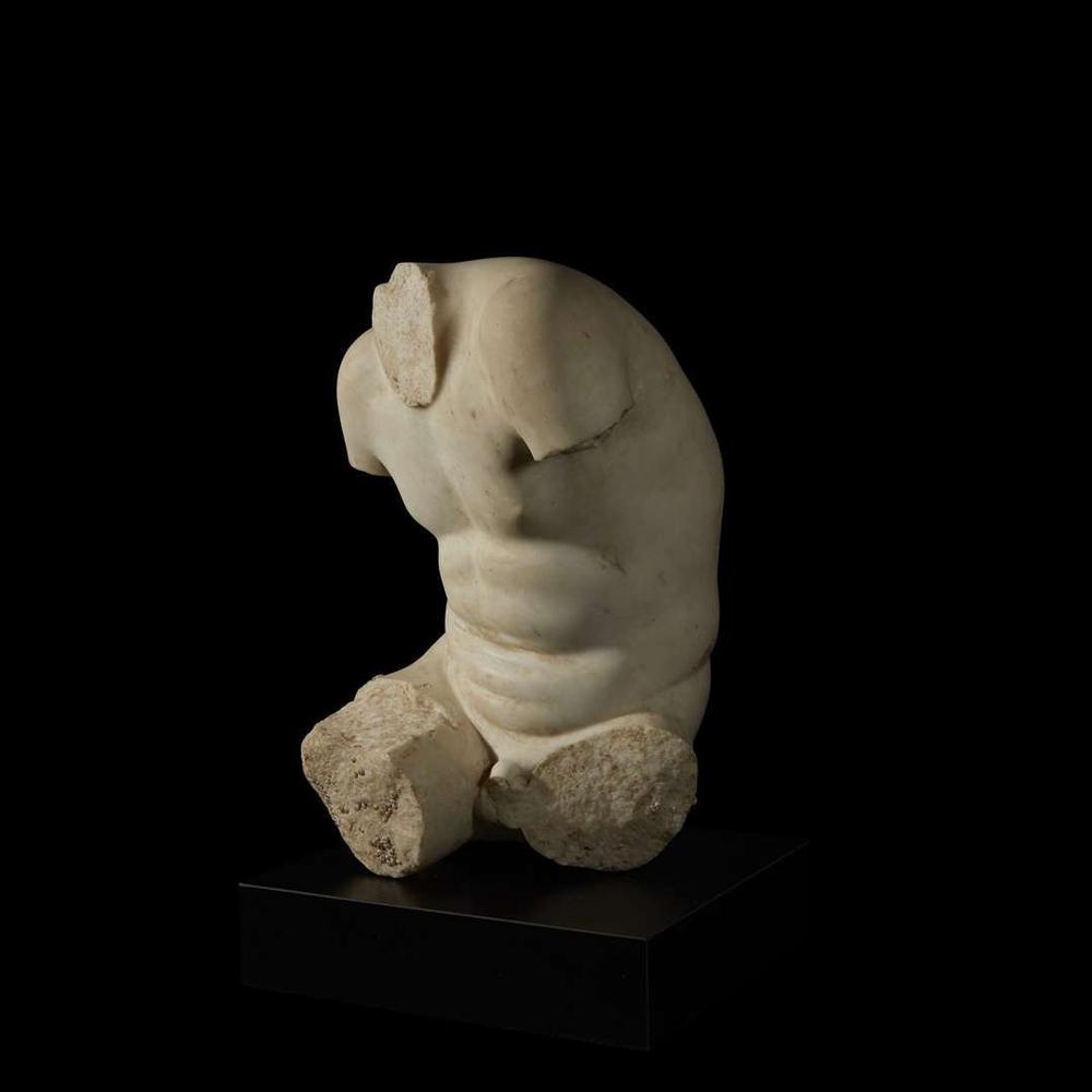 ROMAN TORSO OF THE "SPINARIO" 1st Century BC-1st Century AD
