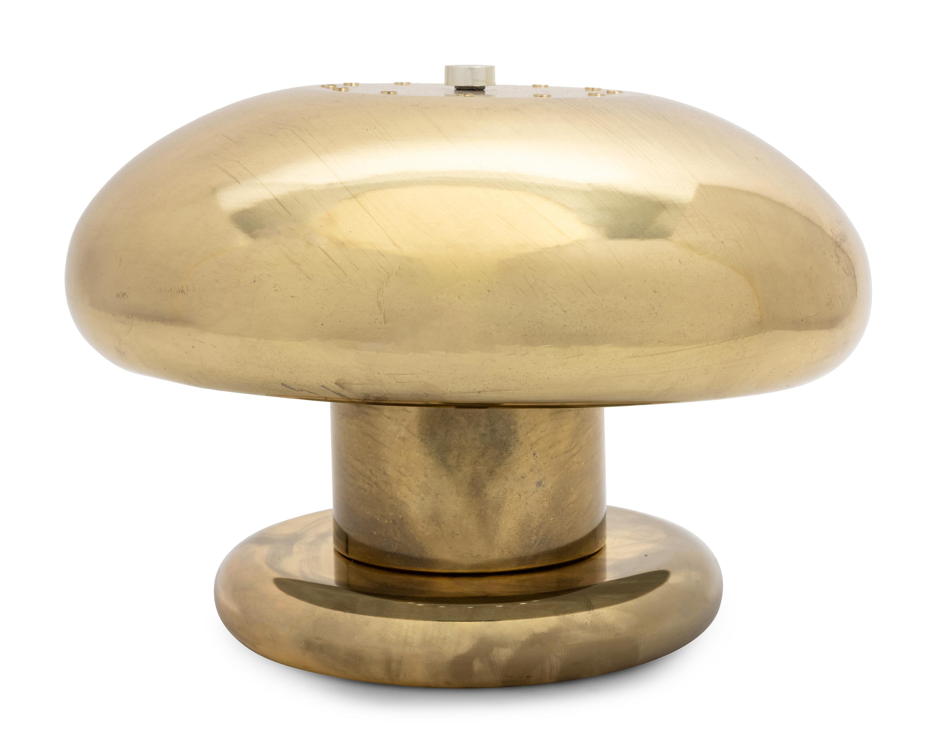 Modernist Mushroom Table Lamp, c. 1970s