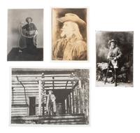 [WILD WEST SHOWS]. Photographs, books, and other ephemera associated with "Buffalo Bill" Cody.