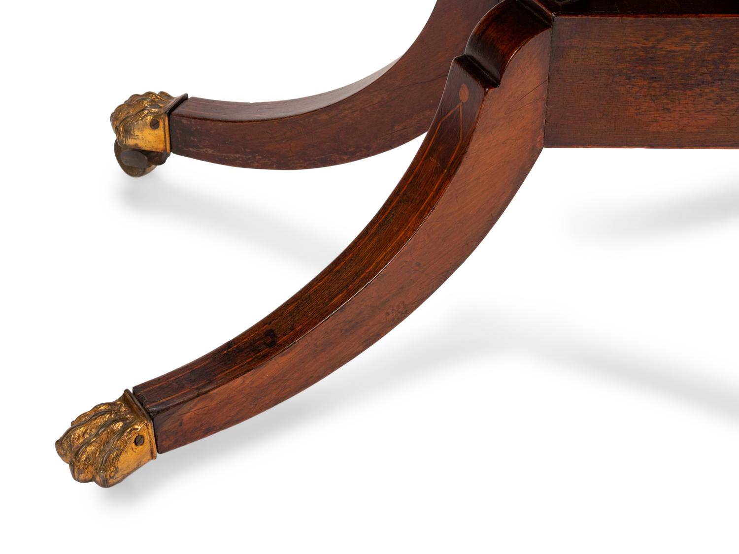 A Regency Inlaid Mahogany Card Table — EARLY 19TH CENTURY