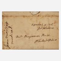 [Presidential] Monroe, James Autograph Letter, signed