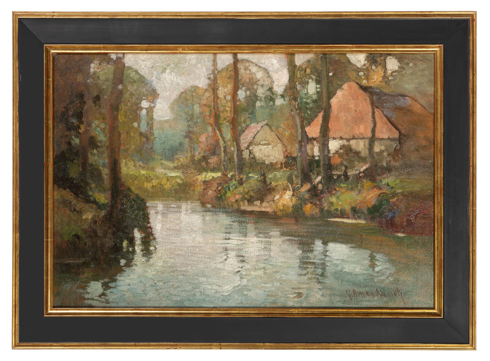 Normandy Stream and Cottages