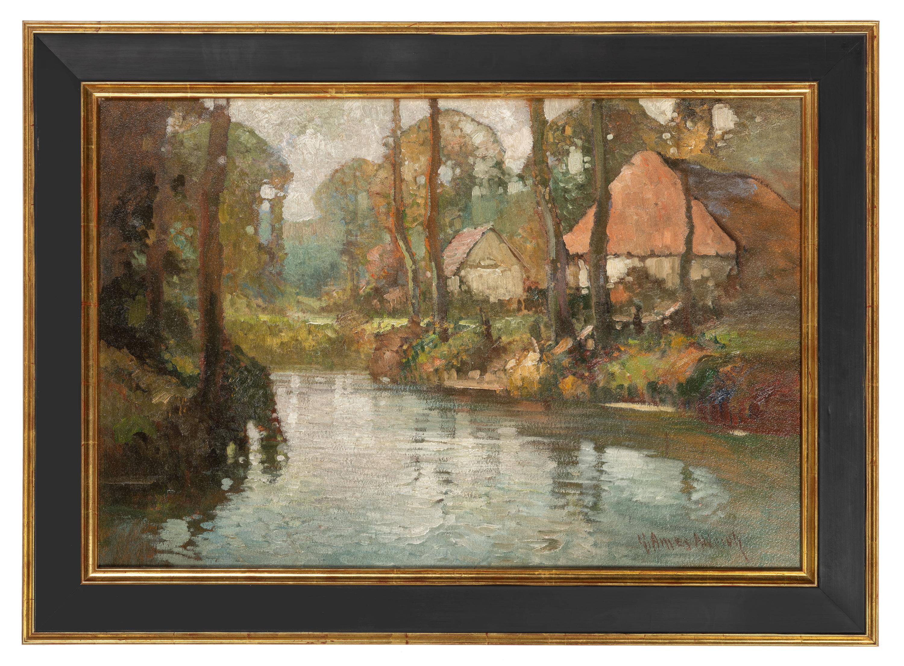 Normandy Stream and Cottages
