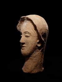 A Greek Terracotta Head
