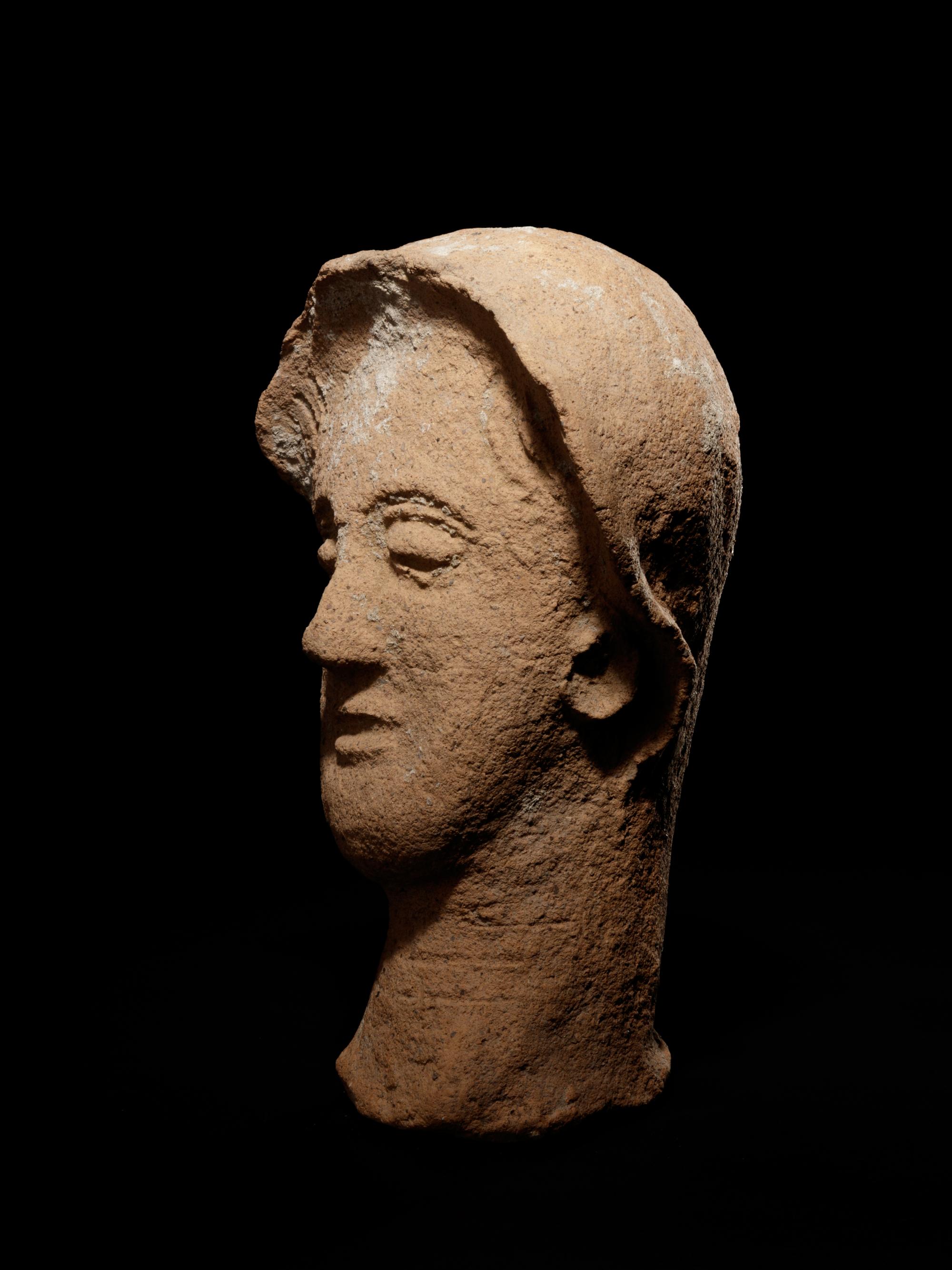 A Greek Terracotta Head