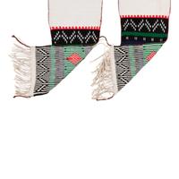 Navajo Weaving AND Hopi Brocaded Sash