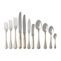 A Christofle Parcel-Gilt Silver Flatware Service