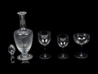 A Baccarat Stemware Service